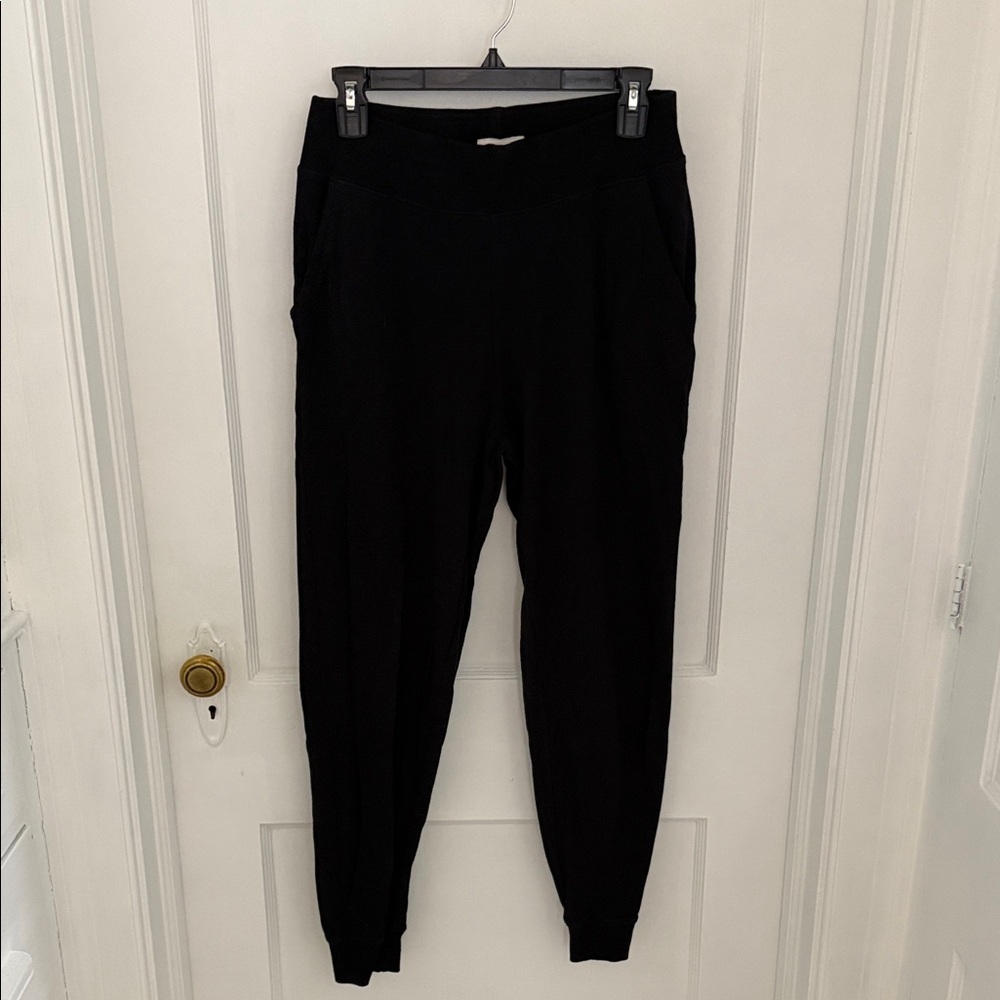 Pact Black Jogger Pants EUC